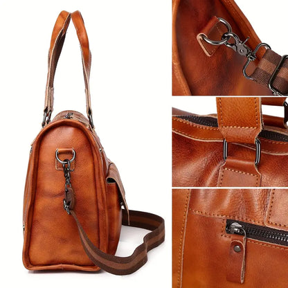 Grand sac à bagages en cuir pour homme | Camden