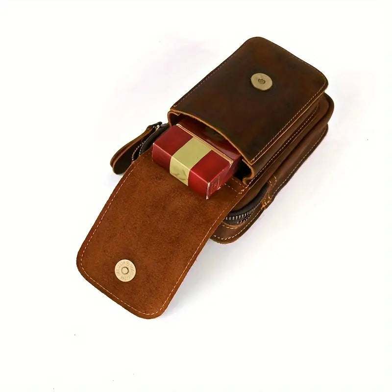 Sac banane vintage en cuir | AUSTIN