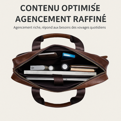 Sacoche en cuir à bandoulière | CHICAGO