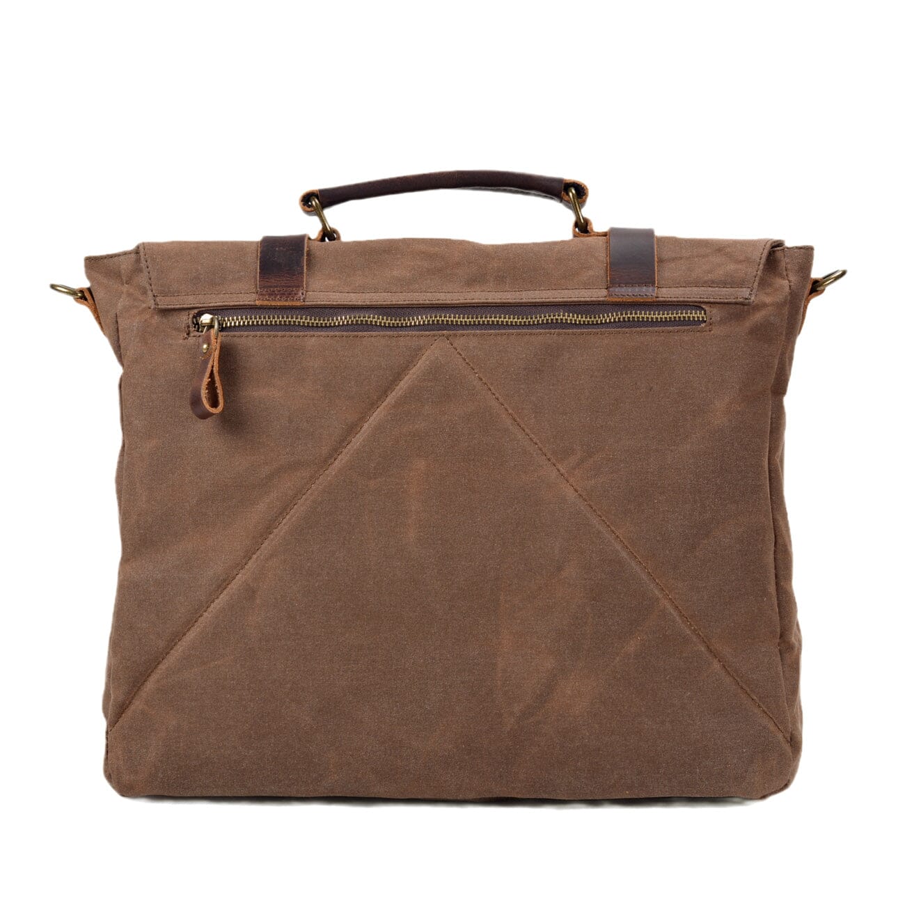 Sac messager en toile et cuir | VANCOUVER