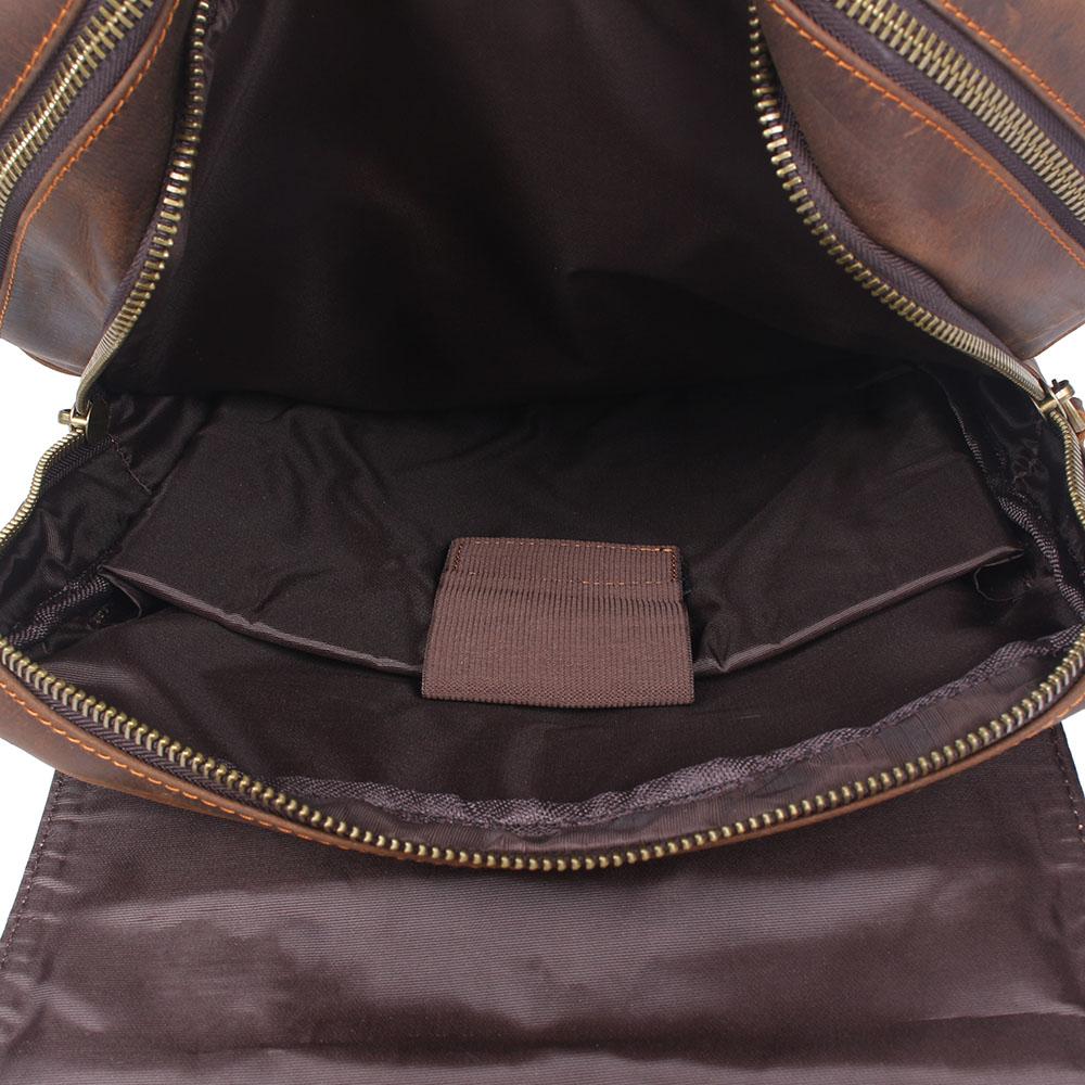 Sac à dos en cuir marron | BOSTON